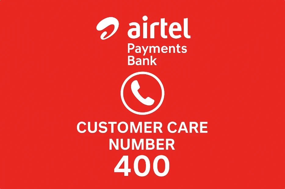 Airtel Payment Bank Customer Care Number
