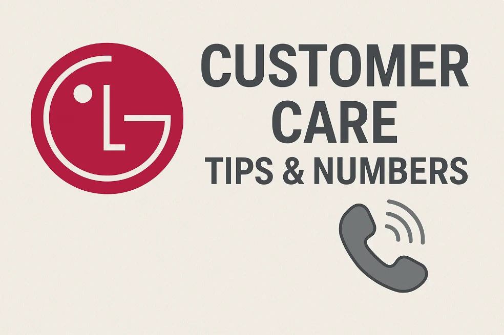 LG Customer Care Tips & Numbers