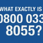0800 033 8055
